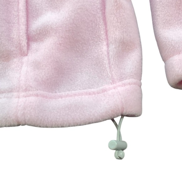 Columbia Limited Edition Susan Kommen Pink Ribbon‎ Soft Zip Fleece Jacket, Small - Picture 4 of 10
